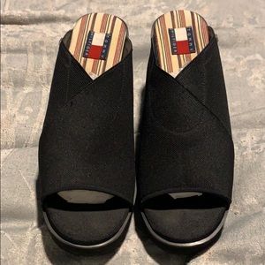 90’sVintage Tommy Hilfiger Chunky Wedge Sandals